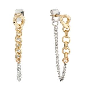 SHASHI Gemini Chain Earrings